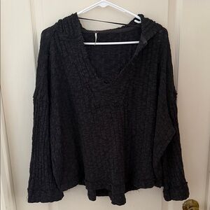 Free People Black Women's pull over